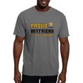 thumbnail image 1 of CafePress - Proud Boyfriend Of A Soldier Black And Gold T Shirt - Mens Comfort Colors Shirt, 1 of 5