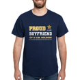 thumbnail image 1 of CafePress - Proud Boyfriend Of A Soldier White And Gold T Shirt - Men's Classic Graphic Cotton T-Shirt, 1 of 4