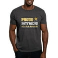 thumbnail image 1 of CafePress - Proud Boyfriend Of A Soldier White And Gold T Shirt - Men's Classic Graphic Cotton T-Shirt, 1 of 4