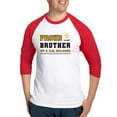 thumbnail image 1 of CafePress - Proud Brother Of A Soldier Black And Gold Baseball Jersey - Cotton Baseball Jersey, 3/4 Raglan Sleeve Shirt, 1 of 4