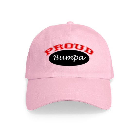 CafePress - Proud Bumpa Cap - Adjustable 100% Brushed Unisex Casual Cotton Baseball Cap, Beige, 1