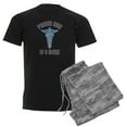 thumbnail image 1 of CafePress - Proud Dad Of A Nurse Men's Dark Pajamas - Men's Dark Loose Fit Cotton Pajama Set, 1 of 7