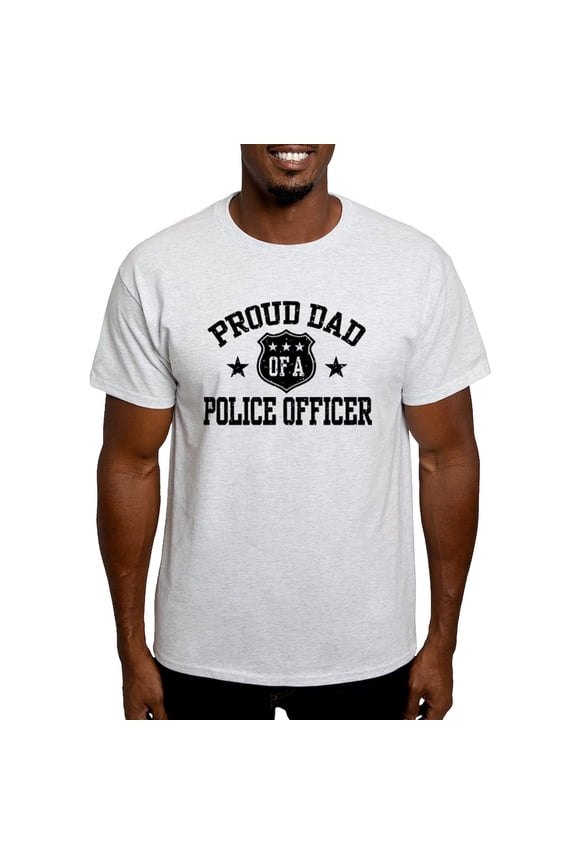 - Proud Dad Of A Police Officer Light T Shirt - Men's Classic Graphic T-Shirt