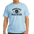 thumbnail image 1 of CafePress - Proud Dad Of A Police Officer Light T Shirt - Men's Classic Graphic T-Shirt, 1 of 4
