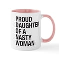thumbnail image 1 of CafePress - Proud Daughter Of A Nasty Woman Mug Mugs - 11 oz Ceramic Mug - Novelty Coffee Tea Cup, 1 of 4