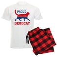 thumbnail image 1 of CafePress - Proud Democat Men's Light Pajamas - Men's Light Loose Fit Cotton Pajama Set, 1 of 7