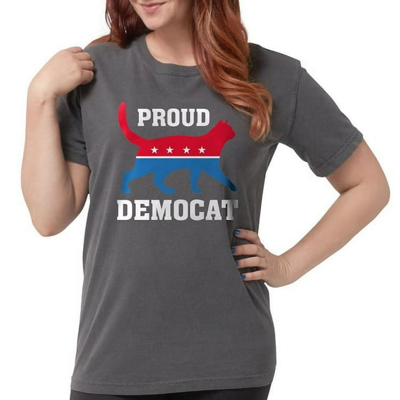 CafePress - Proud Democat Women's Dark T Shirt - Womens Comfort Colors® Shirt