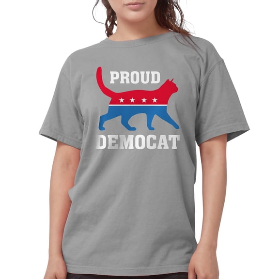 CafePress - Proud Democat Women's Dark T Shirt - Womens Comfort Colors® Shirt