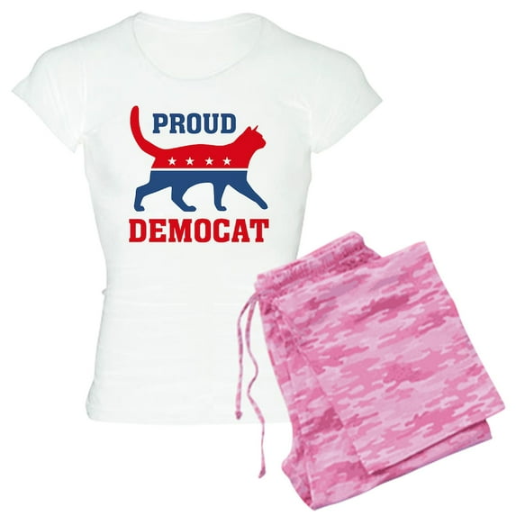 CafePress - Proud Democat - Women's Light Pajamas