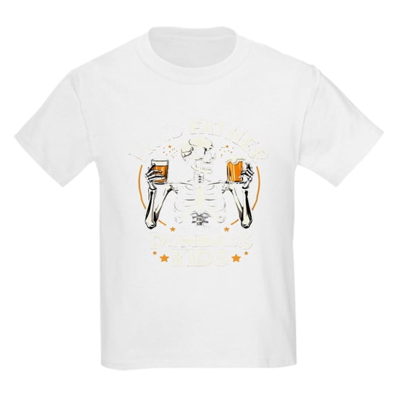 CafePress - Proud Father Of A Few Dumbass Kids Kids T Shirt - Light Classic Kids Graphic, Short Sleeve T-Shirt, Sizes XS-XL