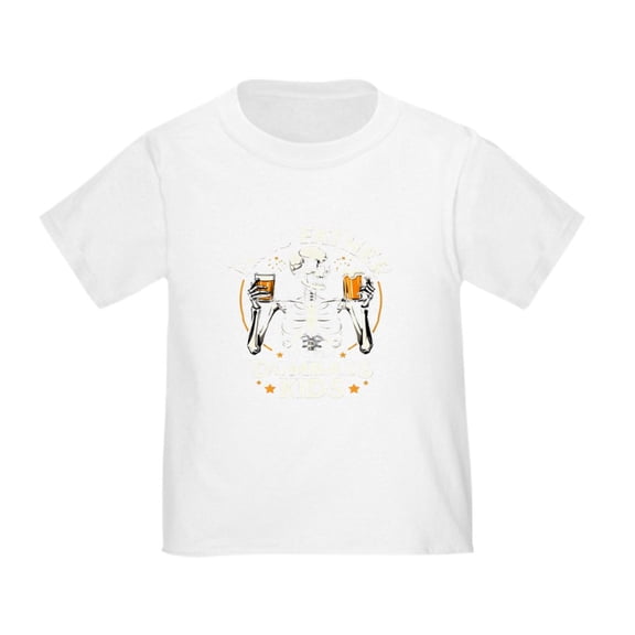 CafePress - Proud Father Of A Few Dumbass Kids Toddler T Shirt - Cute Toddler T-Shirt, 100% Cotton