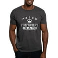 thumbnail image 1 of CafePress - Proud Firefighter's Dad Dark T Shirt - Men's Classic Graphic Cotton T-Shirt, 1 of 4