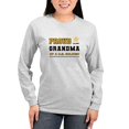 thumbnail image 1 of CafePress - Proud Grandma Of A Soldier Black And Gold Long Sleeve T Shirt - Women's Long Sleeve Graphic Casual T-Shirt, 1 of 4