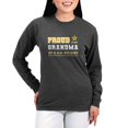 thumbnail image 1 of CafePress - Proud Grandma Of A Soldier White And Gold Long Sleeve T Shirt - Women's Long Sleeve Graphic Tee Casual Fit, 1 of 4