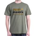 thumbnail image 1 of CafePress - Proud Grandpa Of A Soldier Black And Gold T Shirt - Men's Classic Graphic Cotton T-Shirt, 1 of 4