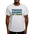 thumbnail image 1 of CafePress - Proud Grandpa Of Twins Light T Shirt - Men's Classic Graphic T-Shirt, 1 of 4