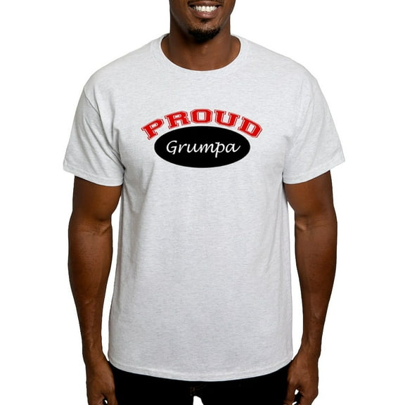 CafePress - Proud Grumpa Light T Shirt - Men's Classic Graphic T-Shirt