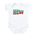 thumbnail image 1 of CafePress - Proud Irish And Polish Infant Bodysuit - Baby Light Bodysuit, Size Newborn - 24 Months, 1 of 4