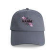 thumbnail image 1 of CafePress - Proud Marine Wife Cap - Adjustable 100% Brushed Unisex Casual Cotton Baseball Cap, Beige, 1, 1 of 2