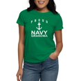 thumbnail image 1 of CafePress - Proud Navy Grandma Women's Dark T Shirt - Women's Traditional Fit Dark T-Shirt, 1 of 4