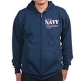 thumbnail image 1 of CafePress - Proud Navy Grandma Zip Hoodie (Dark) - Zip Hoodie, Classic Hooded Sweatshirt with Metal Zipper, 1 of 4