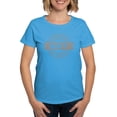 thumbnail image 1 of CafePress - Proud Navy Retiree Women's Dark T Shirt - Women's Traditional Fit Dark T-Shirt, 1 of 4