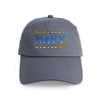 thumbnail image 1 of CafePress - Proud Navy Wife Cap - Adjustable 100% Brushed Unisex Casual Cotton Baseball Cap, Beige, 1, 1 of 2
