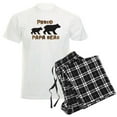 thumbnail image 1 of CafePress - Proud Papa Bear Pajamas - Men's Light Loose Fit Cotton Pajama Set, 1 of 7