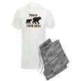 thumbnail image 1 of CafePress - Proud Papa Bear Pajamas - Men's Light Pajamas, 1 of 1