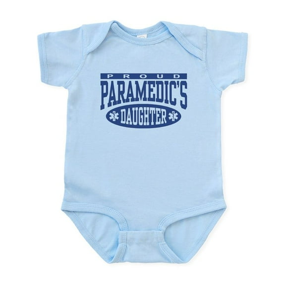 CafePress - Proud Paramedic's Daughter Infant Bodysuit - Baby Light Bodysuit, Size Newborn - 24 Months