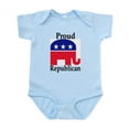thumbnail image 1 of CafePress - Proud Republican Infant Bodysuit - Baby Light Bodysuit, Size Newborn - 24 Months, 1 of 4