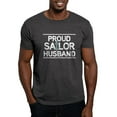 thumbnail image 1 of CafePress - Proud Sailor Husband Dark T Shirt - Men's Classic Graphic Cotton T-Shirt, 1 of 4