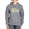 thumbnail image 1 of CafePress - Proud Sister Of A Soldier White And Gold Sweatshirt - Pullover Hoodie, Classic & Comfortable Hooded Sweatshirt, 1 of 4