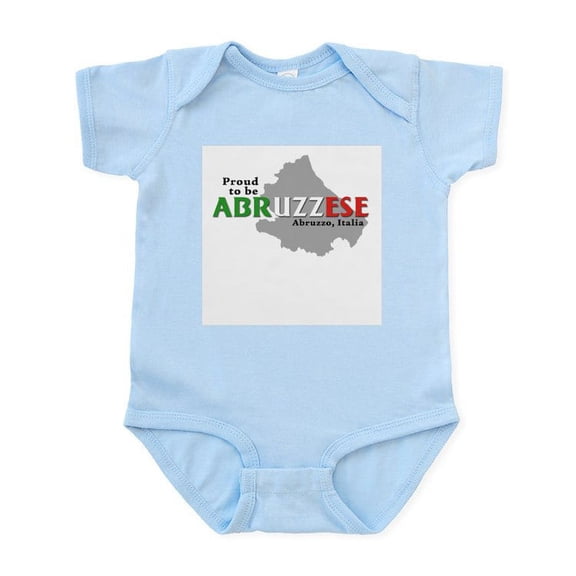 CafePress - Proud To Be Abruzzese! Infant Creeper - Baby Light Bodysuit, Size Newborn - 24 Months