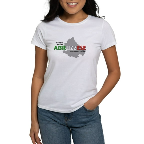 CafePress - Proud To Be Abruzzese! Women's T Shirt - Women's Classic T-Shirt