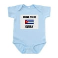 thumbnail image 1 of CafePress - Proud To Be CUBAN Infant Bodysuit - Baby Light Bodysuit, Size Newborn - 24 Months, 1 of 4