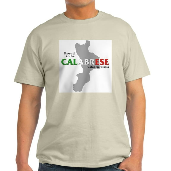 CafePress - Proud To Be Calabrese Ash Grey T Shirt - Men's Classic Graphic T-Shirt
