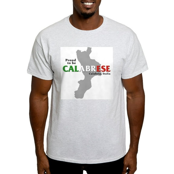 CafePress - Proud To Be Calabrese Ash Grey T Shirt - Light T-Shirt - CP