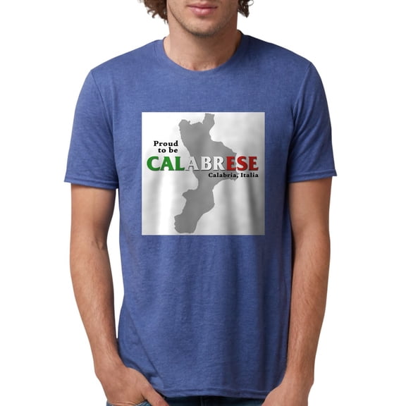 CafePress - Proud To Be Calabrese Ash Grey T Shirt - Mens Tri-blend T-Shirt