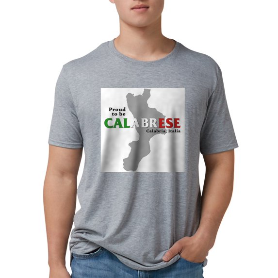 CafePress - Proud To Be Calabrese Ash Grey T Shirt - Mens Tri-blend T-Shirt