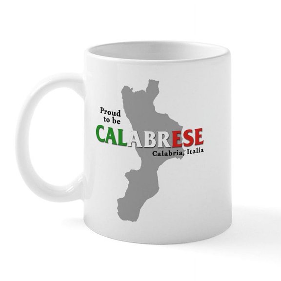 CafePress - Proud To Be Calabrese Mug - 11 oz Ceramic Mug - Novelty Coffee Tea Cup
