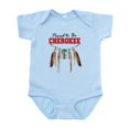 thumbnail image 1 of CafePress - Proud To Be Cherokee Infant Bodysuit - Baby Light Bodysuit, Size Newborn - 24 Months, 1 of 4