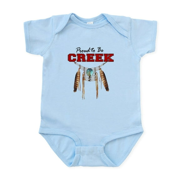 CafePress - Proud To Be Creek Infant Bodysuit - Baby Light Bodysuit, Size Newborn - 24 Months