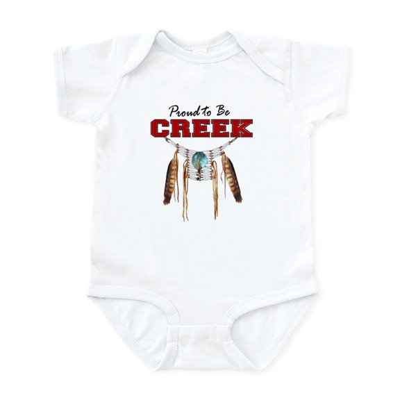 CafePress - Proud To Be Creek Infant Bodysuit - Baby Light Bodysuit, Size Newborn - 24 Months