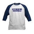 thumbnail image 1 of CafePress - Proud To Be Greenwald Kids Baseball Jersey - Kids Cotton Baseball Jersey, 3/4 Sleeve Shirt, 1 of 4