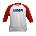thumbnail image 1 of CafePress - Proud To Be Greenwald Kids Baseball Jersey - Kids Cotton Baseball Jersey, 3/4 Sleeve Shirt, 1 of 4