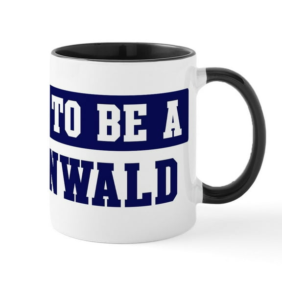 CafePress - Proud To Be Greenwald Mug - 11 oz Ceramic Mug - Novelty Coffee Tea Cup