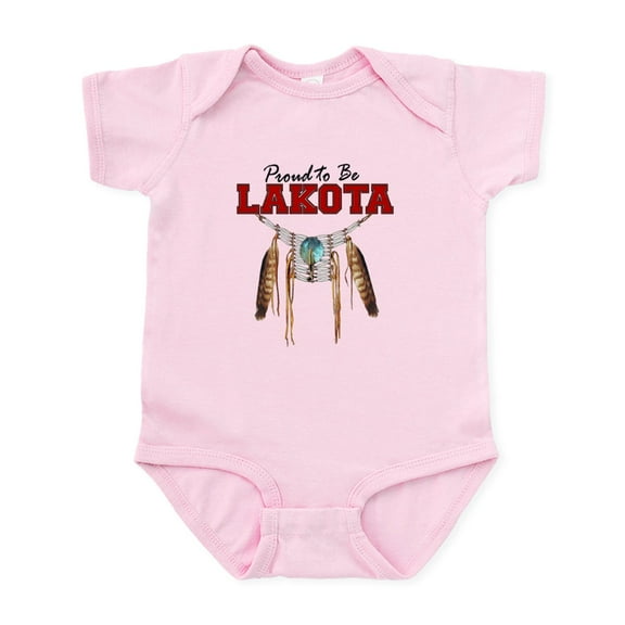 CafePress - Proud To Be Lakota Infant Bodysuit - Baby Light Bodysuit, Size Newborn - 24 Months