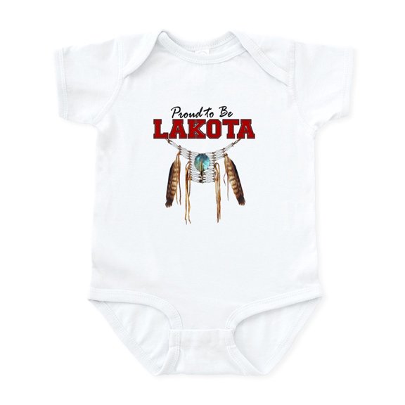 CafePress - Proud To Be Lakota Infant Bodysuit - Baby Light Bodysuit, Size Newborn - 24 Months