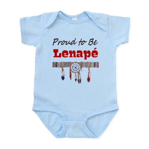 CafePress - Proud To Be Lenape' Infant Bodysuit - Baby Light Bodysuit, Size Newborn - 24 Months
